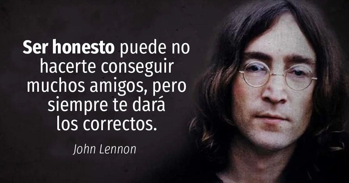 Frases De John Lennon Sobre La Paz La Vida Y El Amor