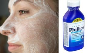 Leche magnesia phillips manchas