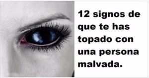 personas malvadas
