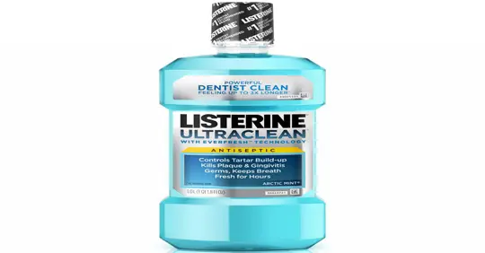 Remedios caseros con enjuague bucal Listerine