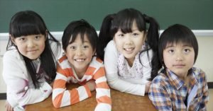 niños en Japón