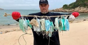 contaminación de los cubrebocas