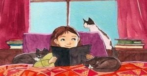 niño y libros