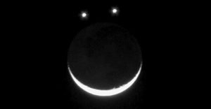 Luna feliz