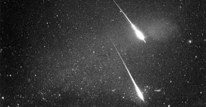 lluvia de meteoritos