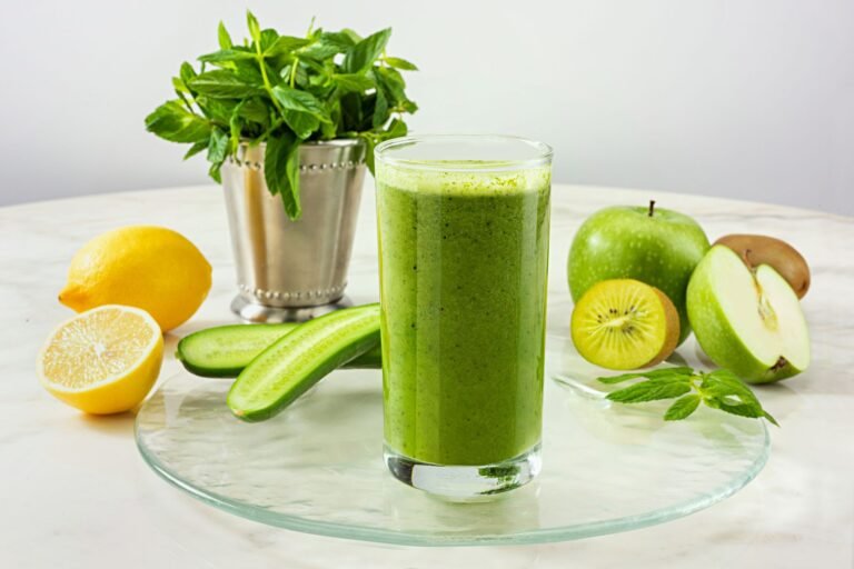 Batido verde cuidado exceso ignis natura