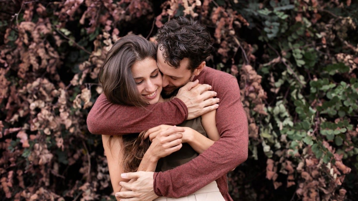 Pareja san valentin amor