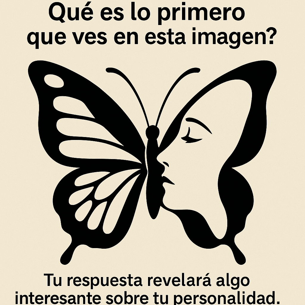 ¿Qué es lo primero que ves en esta imagen? Descubre lo que dice sobre ...