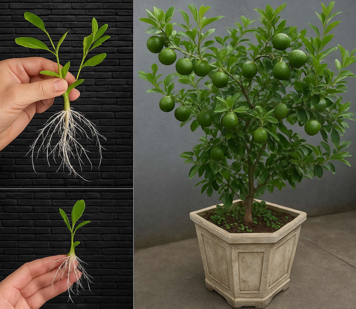 El Truco Casero para que tu Árbol de Limones Esté Cargado de Frutos en Otoño