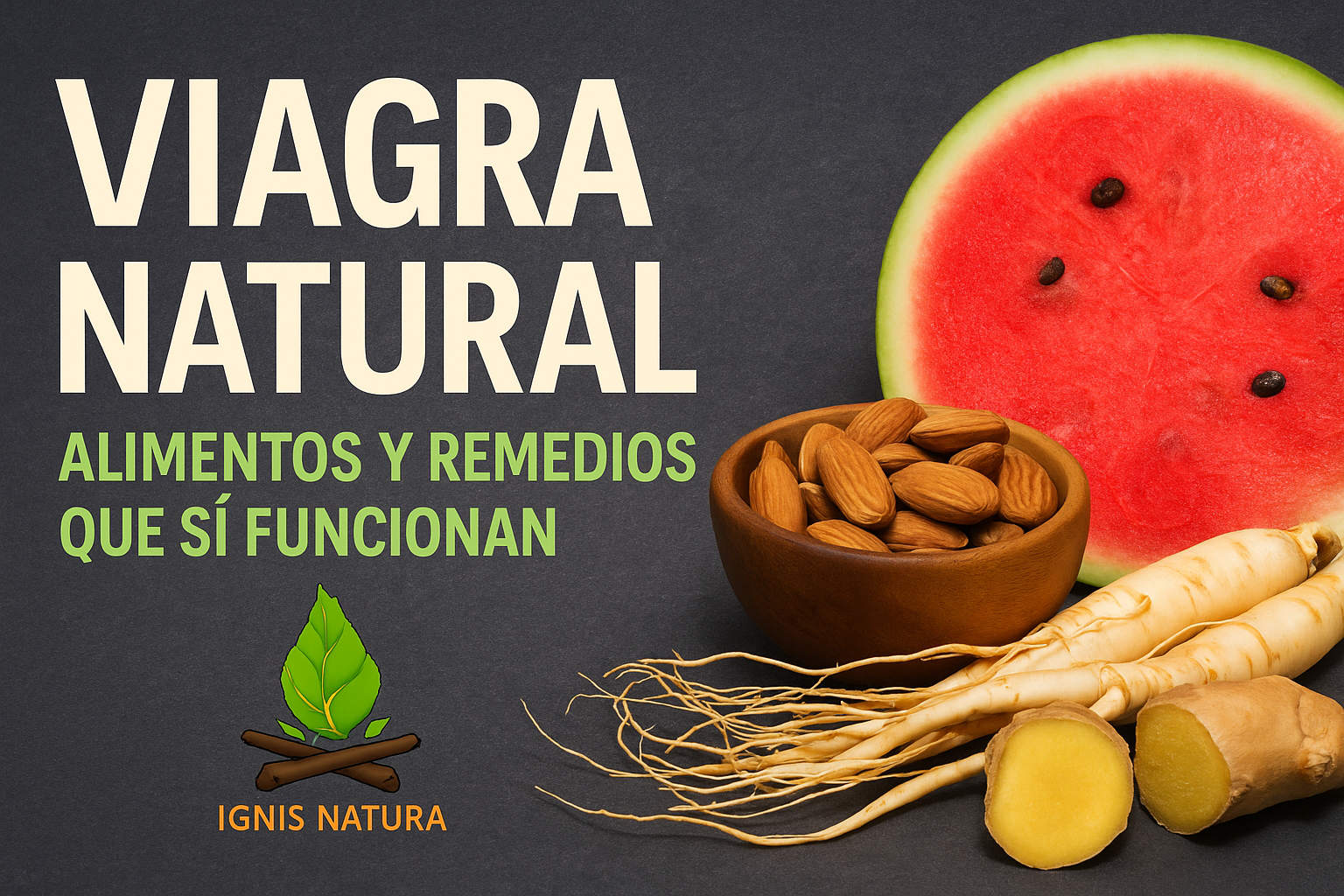 Viagra Natural: Alimentos y Remedios Que Sí Funcionan