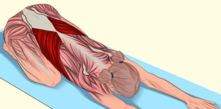Middle back stretches