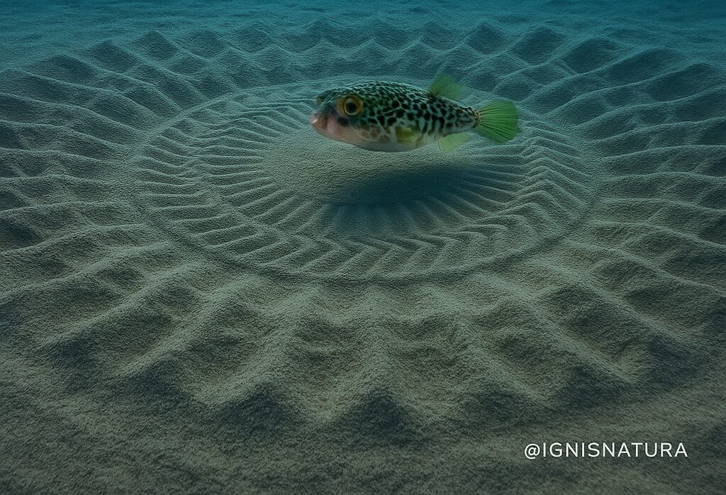 El Pez Que Crea Mandalas de Arena para Conquistar: Arte Efímero, Amor Eterno