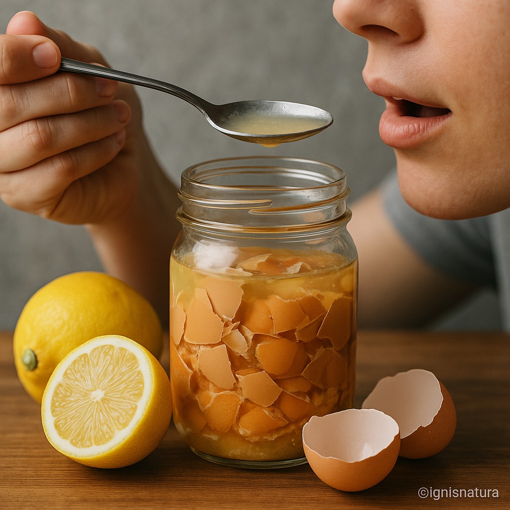Remedio Natural con Respaldo Científico: Cáscara de Huevo con Limón para Fortalecer Huesos y Articulaciones