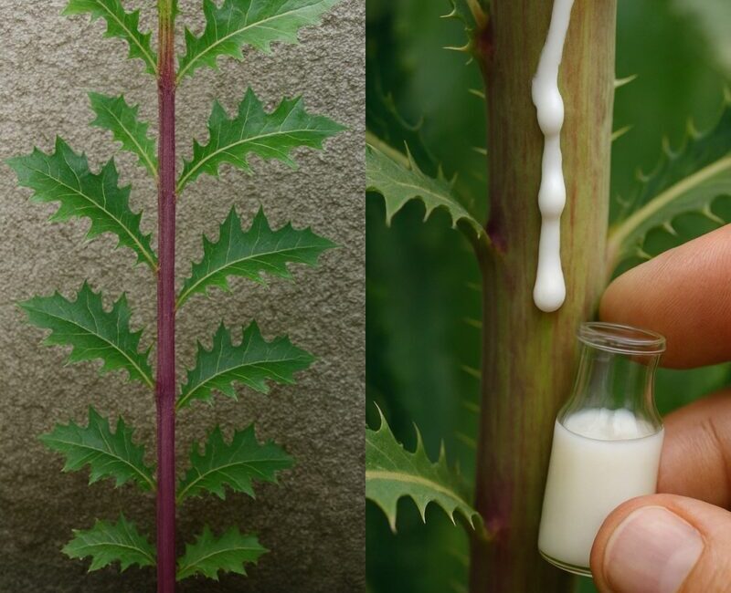 Savia de la lechuga silvestre: beneficios sorprendentes y cómo aprovecharla