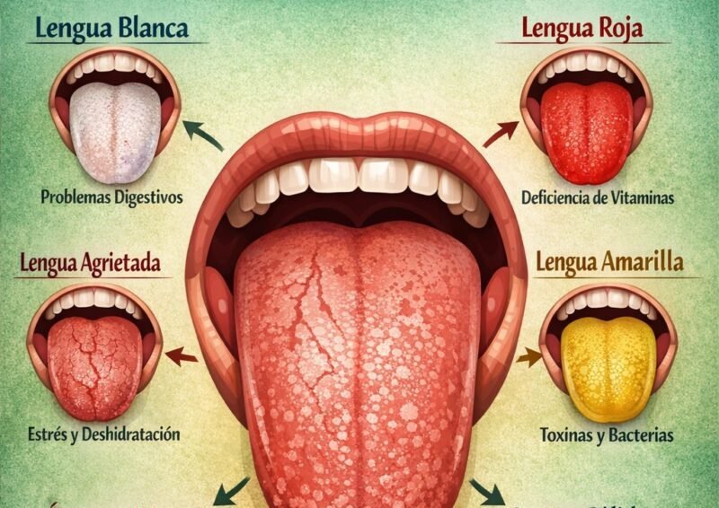 Lo que tu lengua puede revelar sobre tu bienestar