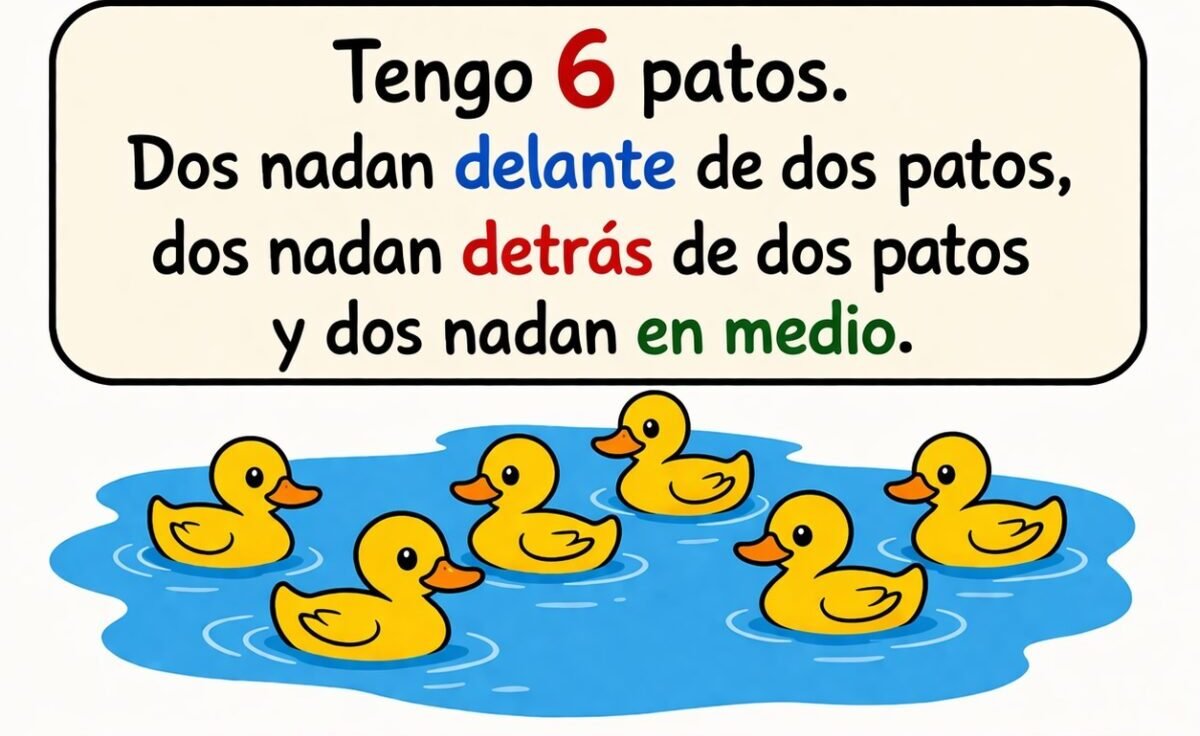 El curioso acertijo de los patos que pone a prueba tu lógica