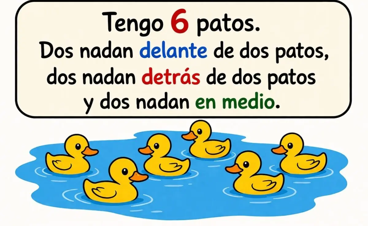 El curioso acertijo de los patos que pone a prueba tu lógica