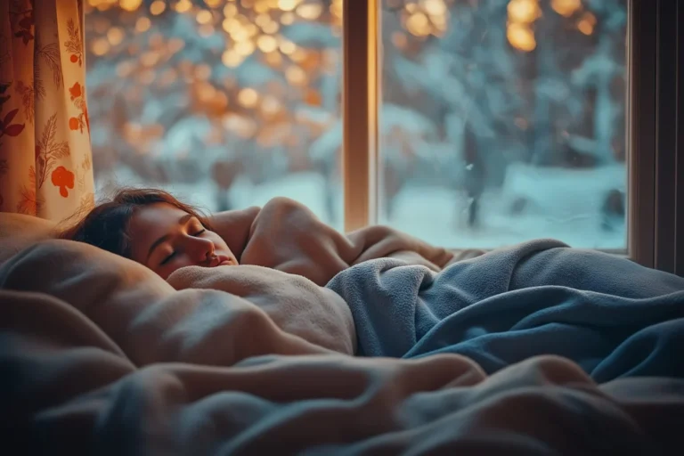 Persona durmiendo tranquila y plácidamente — remedios naturales para el insomnio